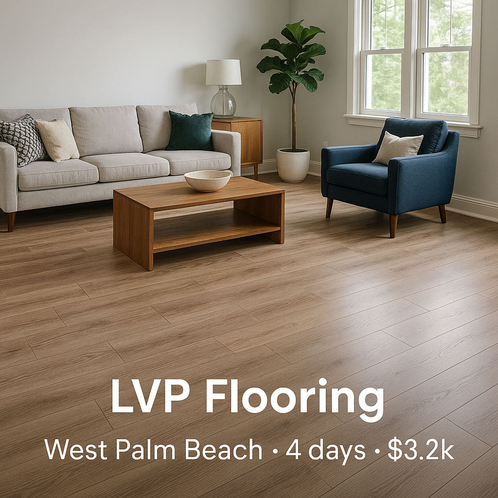 LVP Flooring — West Palm Beach