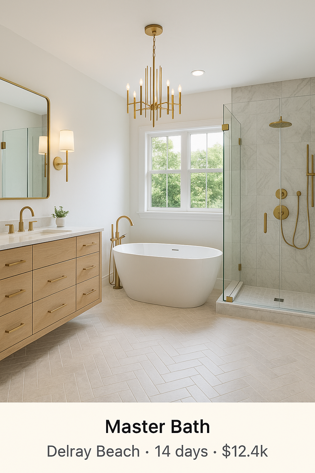 Master Bath — Delray Beach
